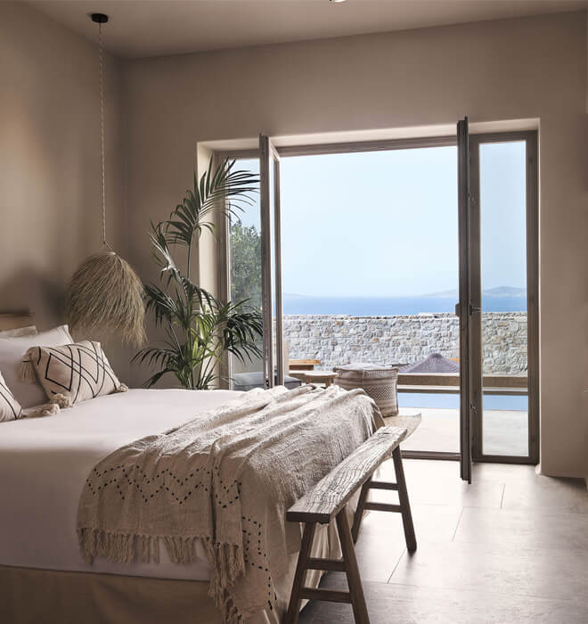 Aegean Sea View Pool Suite